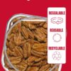 Fisher Snack Glazed Pecans Candied, 24 oz (Pack of 1), Junio...
