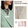 52pcs Brooch Pins Charms For Socks Bulk Fashion Decorative S...