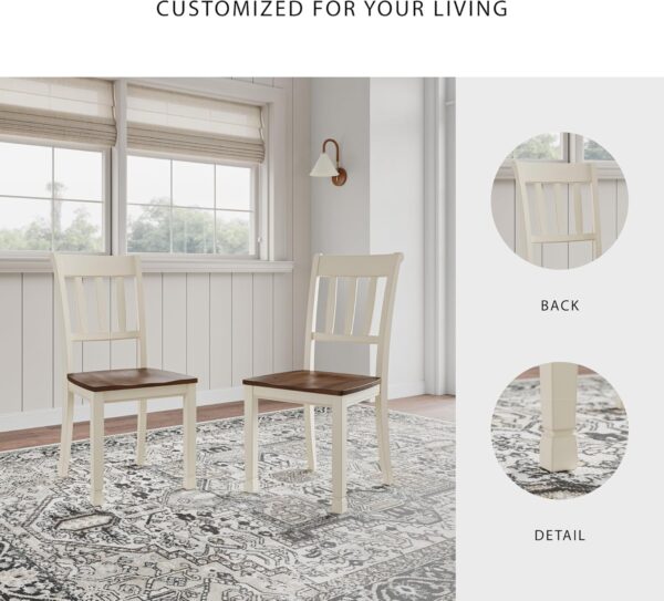 Signature Design by Ashley WhiteOwing Dining Chair, Brown/Co...