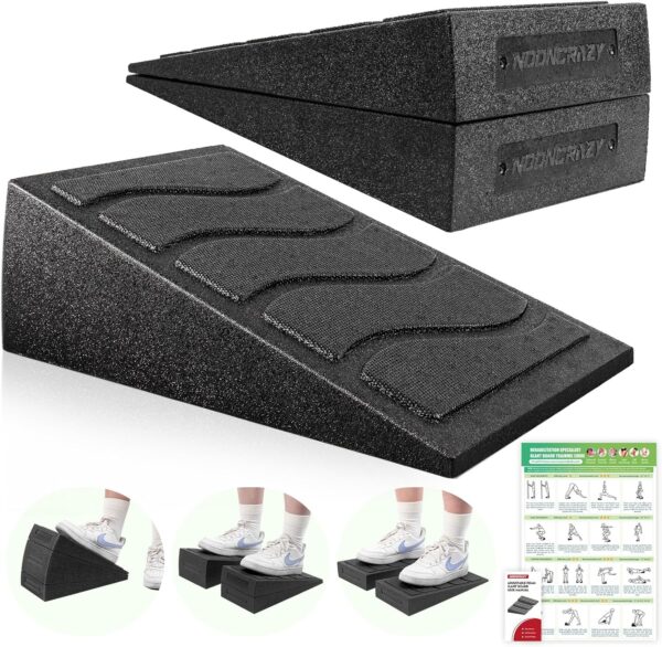 Slant Board for Calf Stretching, 5 Adjustable Angles Incline...