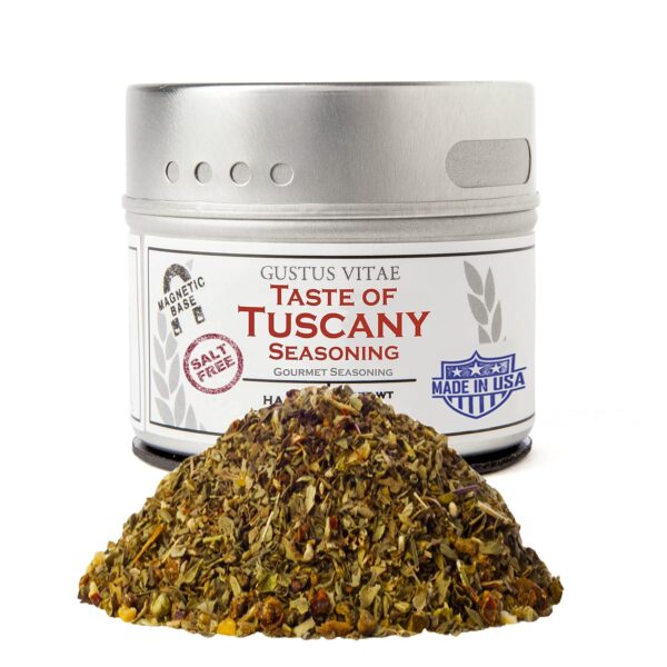 Taste of Tuscany Seasoning | Salt Free| Gourmet Spice Blend ...
