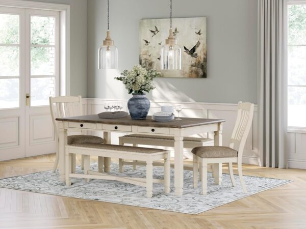 Signature Design by Ashley Bolanburg Farmhouse Dining Table ...