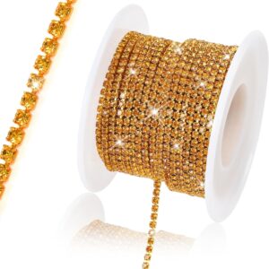 10 Yards 4 MM Rhinestone Chain Trim Crystal Rhinestone Close...
