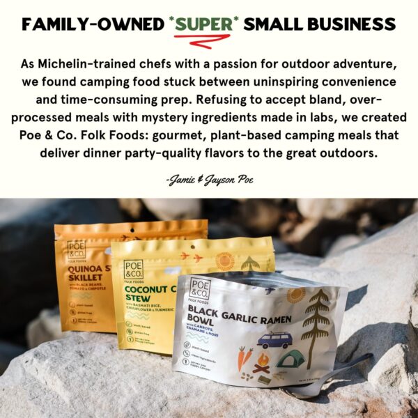 POE & CO FOLK FOODS Handcrafted Gourmet Vegan Meals for Ever...