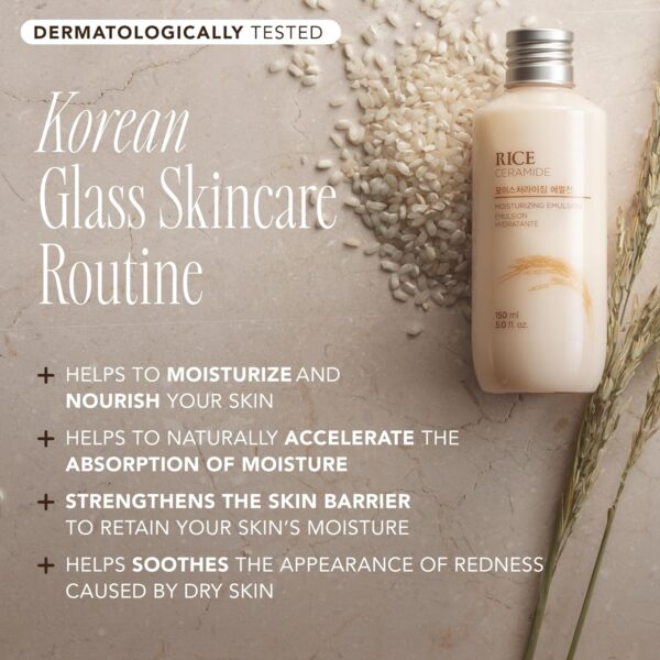 The Face Shop Rice Ceramide Moisturizing Emulsion - Rice Ext...