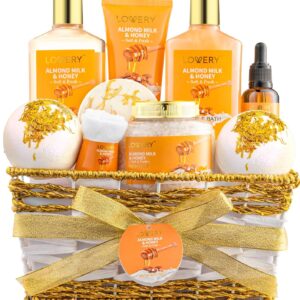 Gifts for Women Gift Basket for Women - 10 Pc Almond Milk & ...