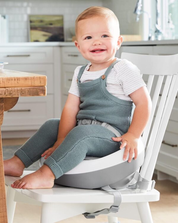 Skip Hop Booster Seat for Dining Table, Sleek Seat Booster, ...