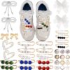 36PCS Shoe Charms for Sneakers,Jewelry Bows Charm Decoration...