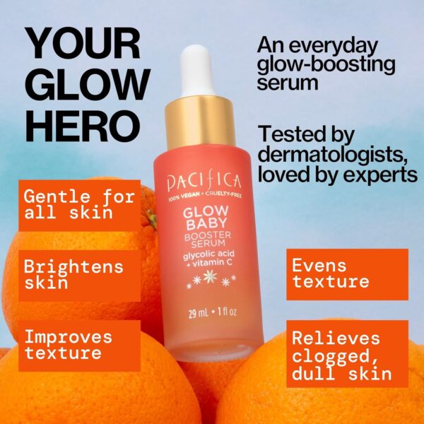 Pacifica Vitamin C Face Serum - Glow Baby Booster Facial Ser...