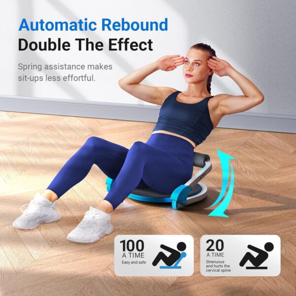 MERACH Ab Machine for Stomach Workout, Ab Crunch Machine wit...