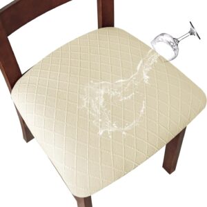 Genina Waterproof Seat Covers for Dining Room Chairs Covers ...