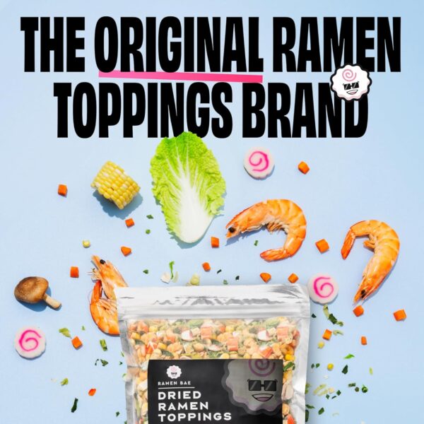 The Ramen Bae - Classic Seafood and Vegetables MIx, Dried Ra...
