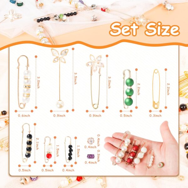 Gold Brooches Pins Charms for Socks: LOTOFUN Fashion 12,80,1...