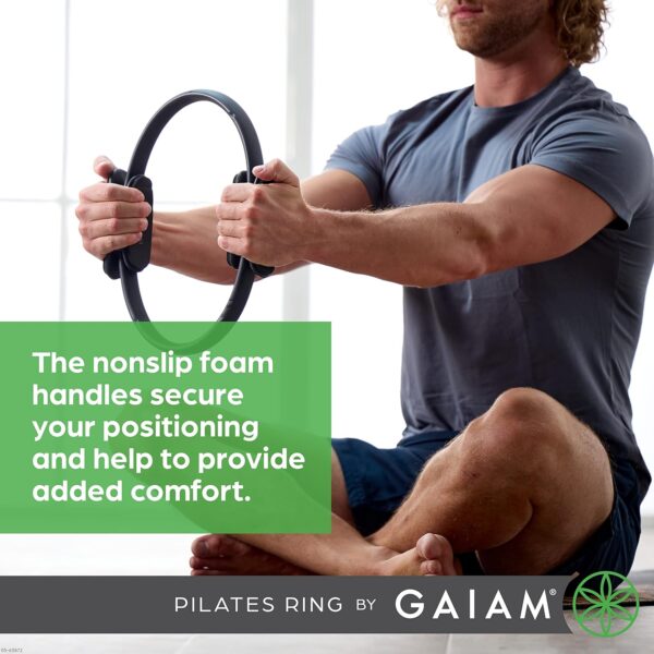 Gaiam Pilates Ring Fitness Circle - Lightweight & Durable Fo...