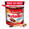 Nutella & GO! Bulk 24 Pack, Hazelnut and Cocoa Spread with B...