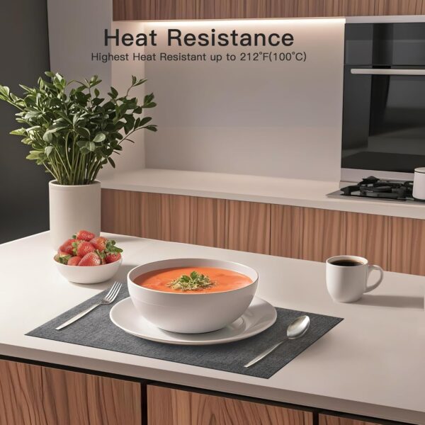 DOLOPL Placemats Set of 6 – Elegant Double Side Washable Pla...
