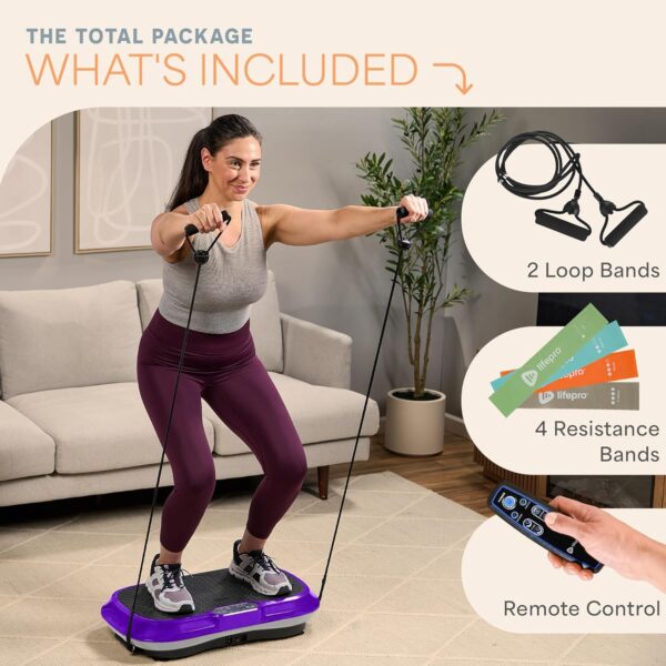 Lifepro Waver Vibration Plate Exercise Machine – High-Intens...