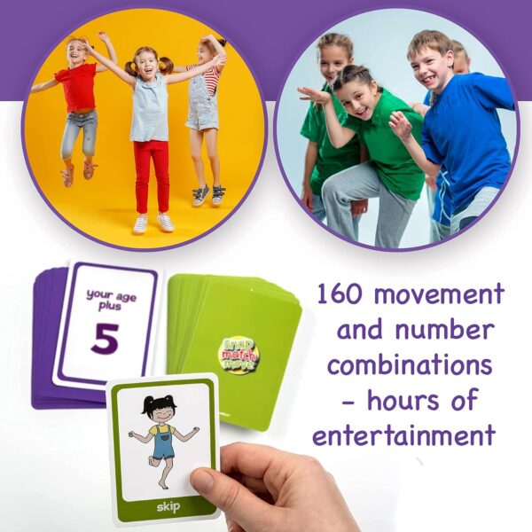 Exercise Cards for Kids - Kids Exercise Equipment for Indoor...