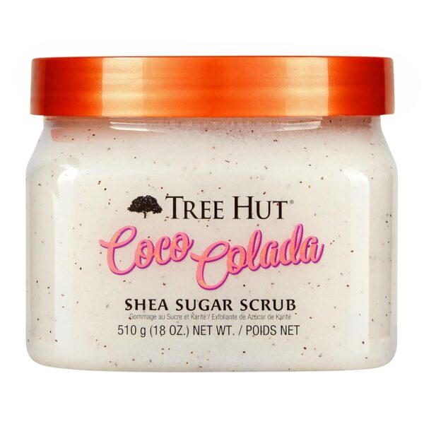 Tree Hut Shea Sugar Scrub Coco Colada, 18 oz, Ultra Hydratin...