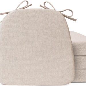 Chair Cushions for Dining Chairs, D-Shaped Seat Cushions wit...