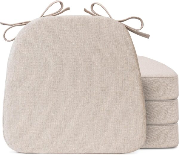 Chair Cushions for Dining Chairs, D-Shaped Seat Cushions wit...