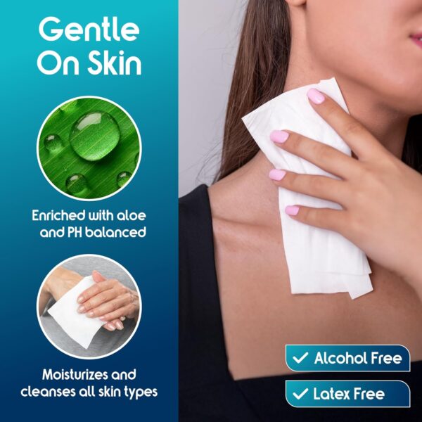 Inspire Thick Rinse Free Body Wipes, Extra Large Washcloths ...
