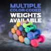 Yes4All Neoprene Coated Dumbbell Hand Weight Sets of 2 - Mul...