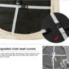Genina Waterproof Seat Covers for Dining Room Chairs Covers ...