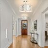 DLLT Flush Mount Ceiling Light: Modern 3-Light Brushed Nicke...