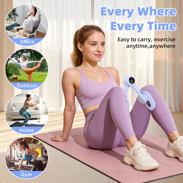 Thigh Master, Pelvic Floor Strengthening Device with Display...