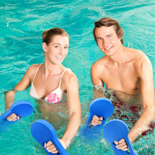 Lewtemi 2 Packs Water Exercise Discs Hand Held Water Weight ...