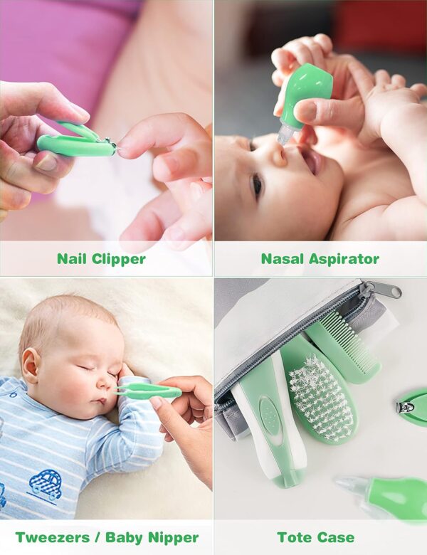 OTTOLIVES Baby Healthcare and Grooming Kit, 24 in 1 Baby Ele...