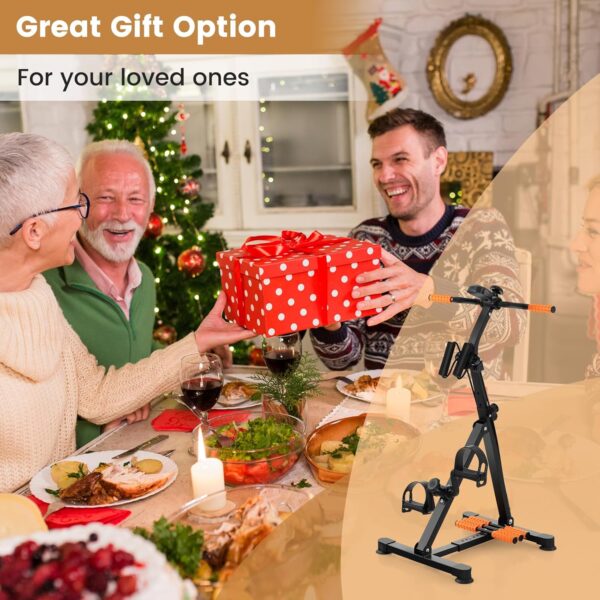 Pedal Exerciser Bike for Seniors, Hand Arm Leg Knee Physical...