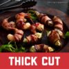 HORMEL BLACK LABEL Fully Cooked Bacon - Thick Bacon Snacks f...