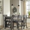Signature Design by Ashley Caitbrook Rustic Counter Height D...