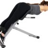 Sunny Health & Fitness Foldable Hyperextension Roman Chair w...