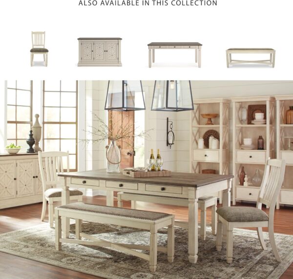 Signature Design by Ashley Bolanburg Farmhouse Dining Table ...