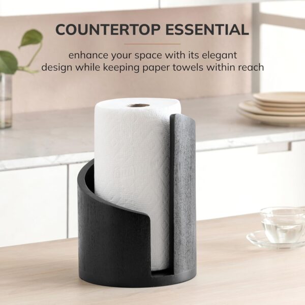Anji Mountain Paper Towel Holder Countertop with Mango Wood ...
