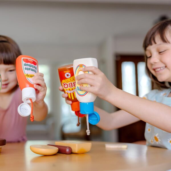 Melissa & Doug 5-Piece Favorite Condiments Play Food Set Pla...