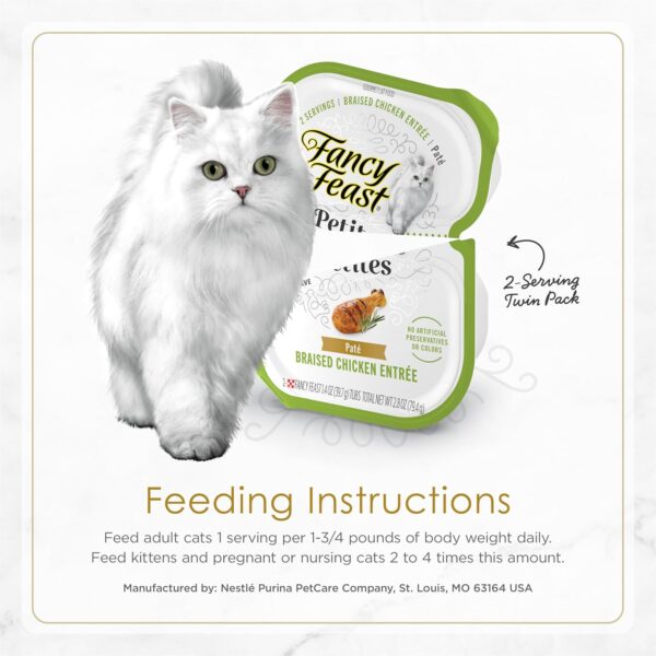 Purina Fancy Feast Gourmet Wet Cat Food Variety Pack, Petite...