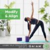 Gaiam Yoga Block - Supportive Latex-Free Eva Foam - Soft Non...