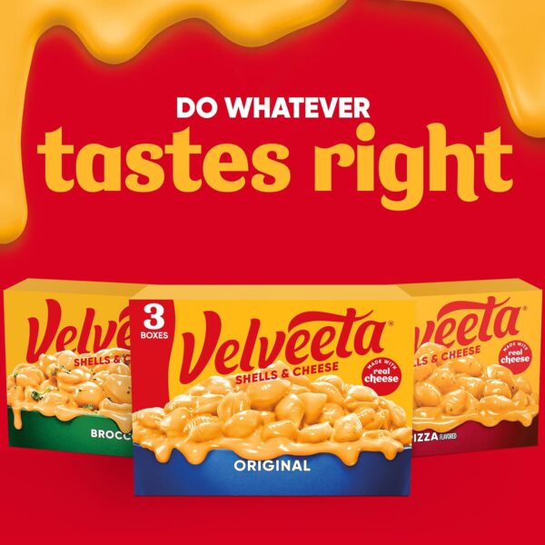Velveeta Shells & Cheese Original Shell Pasta & Cheese Sauce...