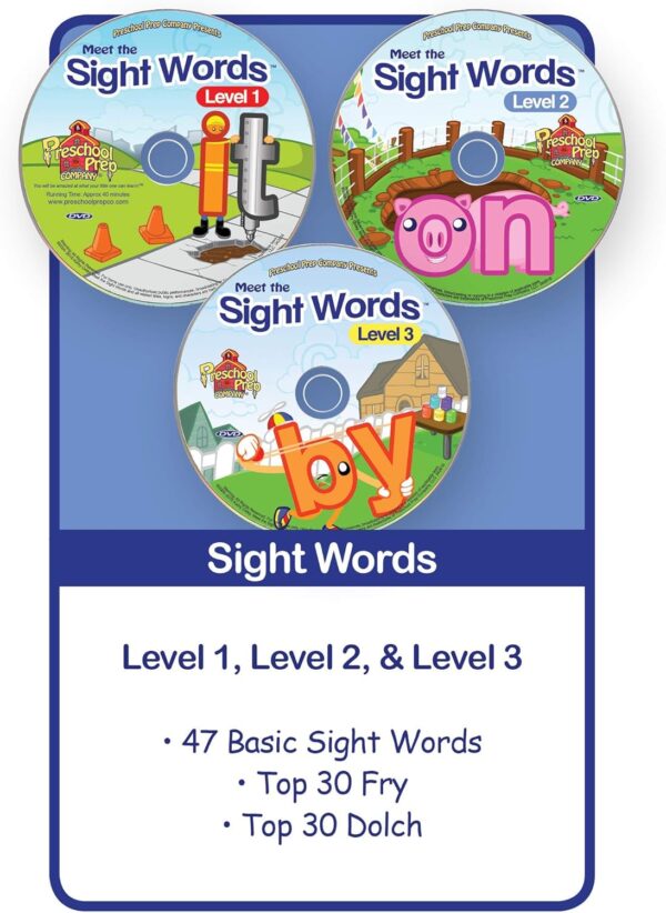 Preschool Prep Series Collection - 10 DVD Boxed Set (Meet th...