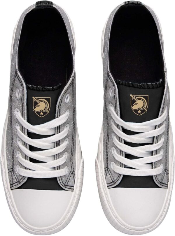 FOCO womens Ncaa College Team Logo Fashion Low Top Canvas Sn...