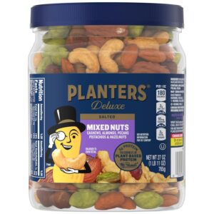 PLANTERS Deluxe Mixed Nuts, Cashews, Almonds, Pecans, Pistac...