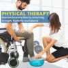 ProBody Pilates Ball 9 Inch - Small Exercise Ball for Stabil...