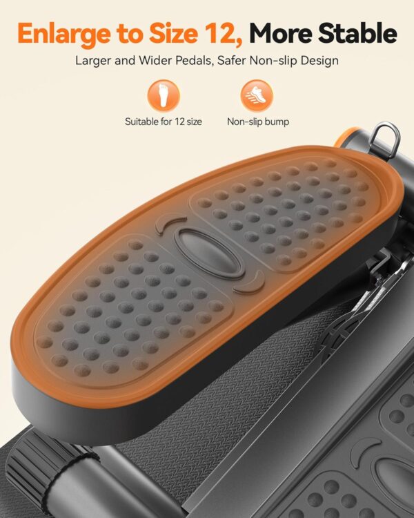 Niceday Steppers for Exercise, Mini Stair Stepper with Resis...