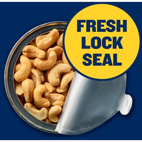 PLANTERS Deluxe Lightly Salted Cashews, Party Snacks, Plant-...