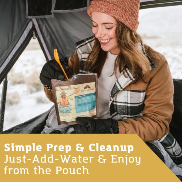 Packit Gourmet Texas State Fair Chili | Premium Freeze Dried...
