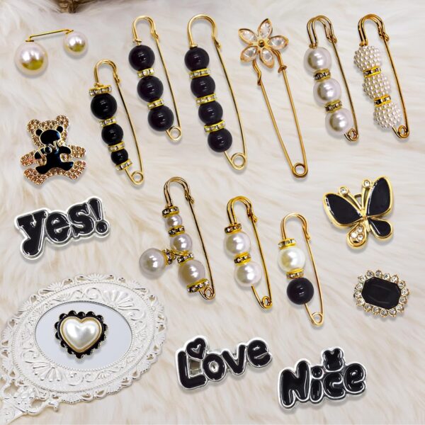 Junk Sock Charms Kit - 68 Pcs Bling Charms for Socks - Gold ...